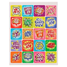 Classmates Graphic Positive Praise Stickers - 25mm - Pack of 120
